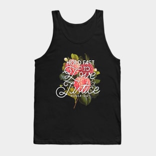 LOVE AND JUSTICE Tank Top